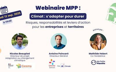 Climat : s’adapter pour durer
